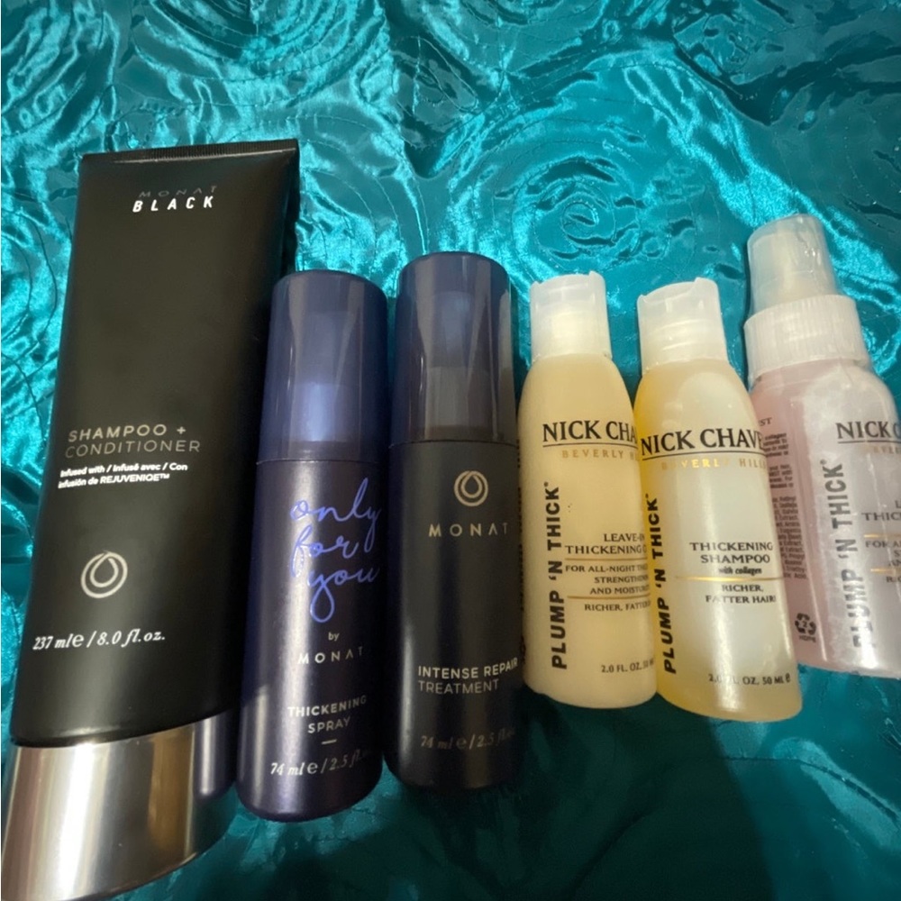 Monat & Nick Chavez Hair Care Bundle X6